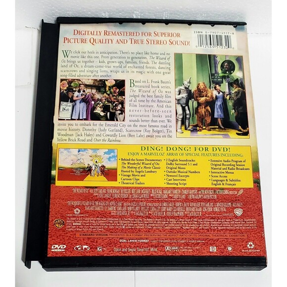 Family Classics DVD Lot Annie Wizard Oz Willy Wonka Cat Hat Kids Bundle - Picture 11 of 16